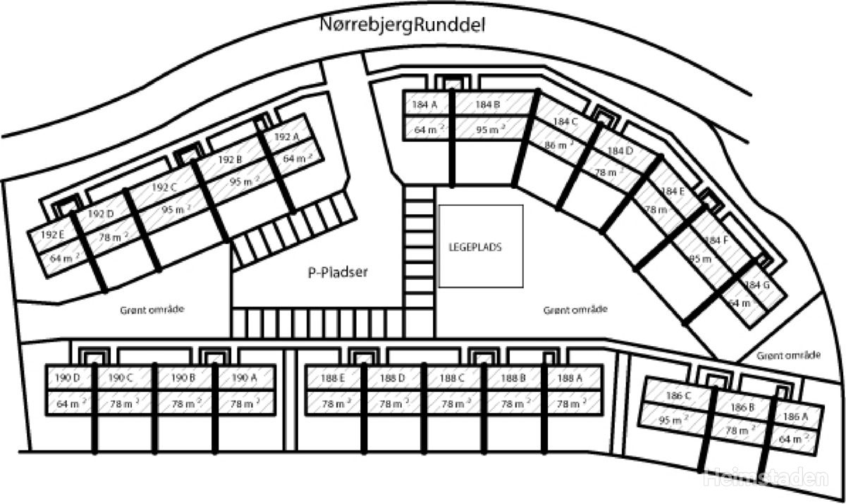 Plantegning for Nørrebjerg Runddel 184, F, 5220 Odense SØ