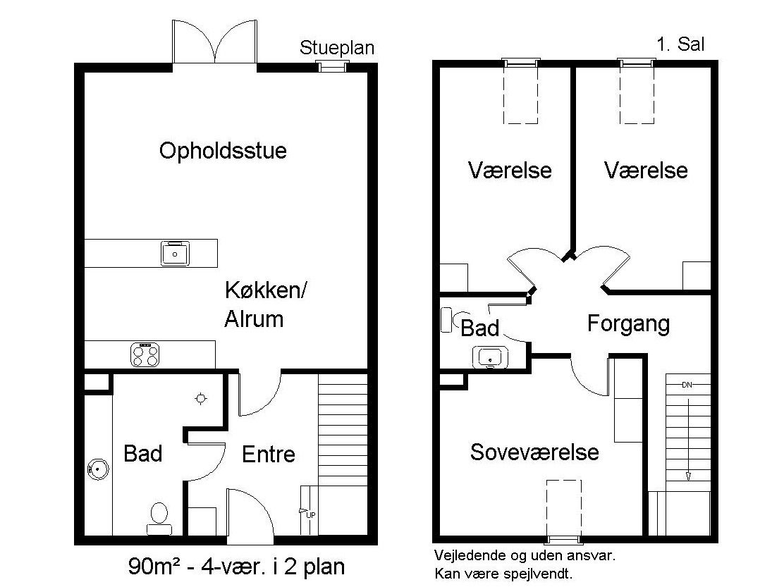 Plantegning for Fabers Alle 59, 5300 Kerteminde