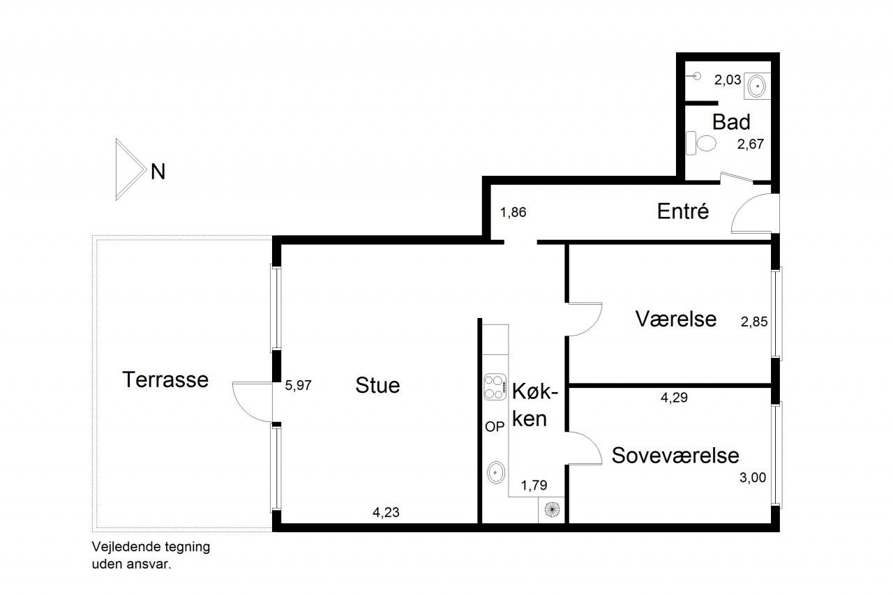 Plantegning for Søballevej 6 C, 5270 Odense N